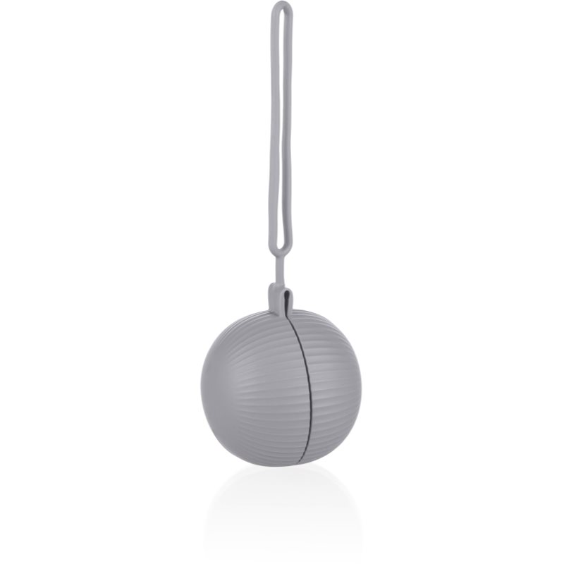 Zopa Silicone Pacifier Case Closable cumitartó doboz 0 m+ Dove Grey 1 db-ár