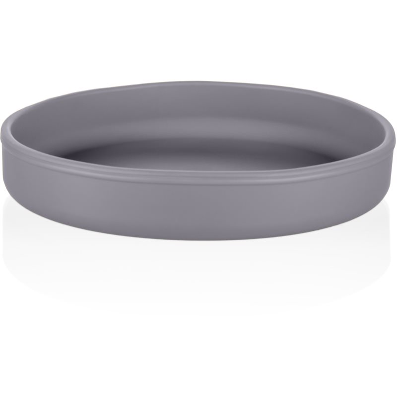 Zopa Silicone Plate tányér 6 m+ Dove Grey 1 db-ár