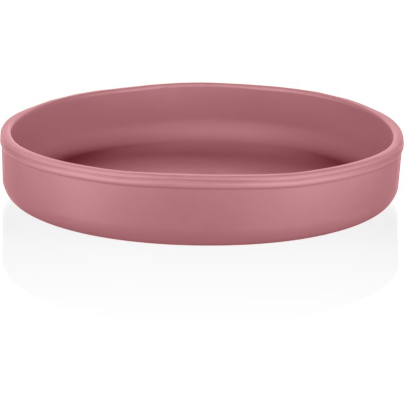 Zopa Silicone Plate tányér 6 m+ Old Pink 1 db-ár