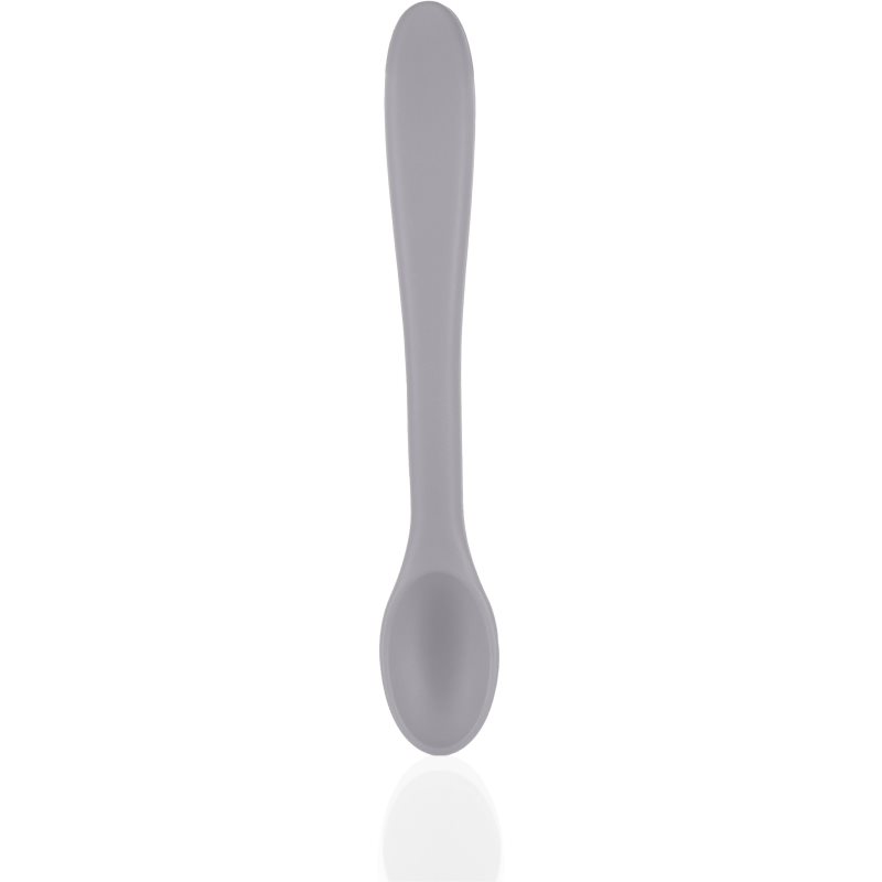 Zopa Silicone Spoon kiskanál 6 m+ Dove Grey 1 db-ár