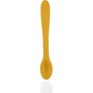 Zopa Silicone Spoon kiskanál 6 m+ Mustard Yellow 1 db-ár