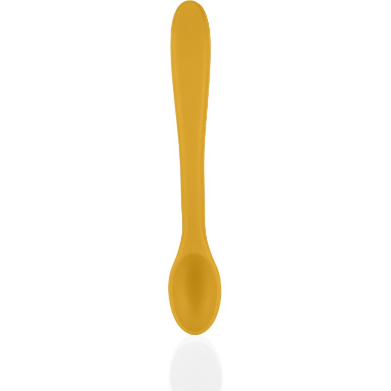 Zopa Silicone Spoon kiskanál 6 m+ Mustard Yellow 1 db-ár
