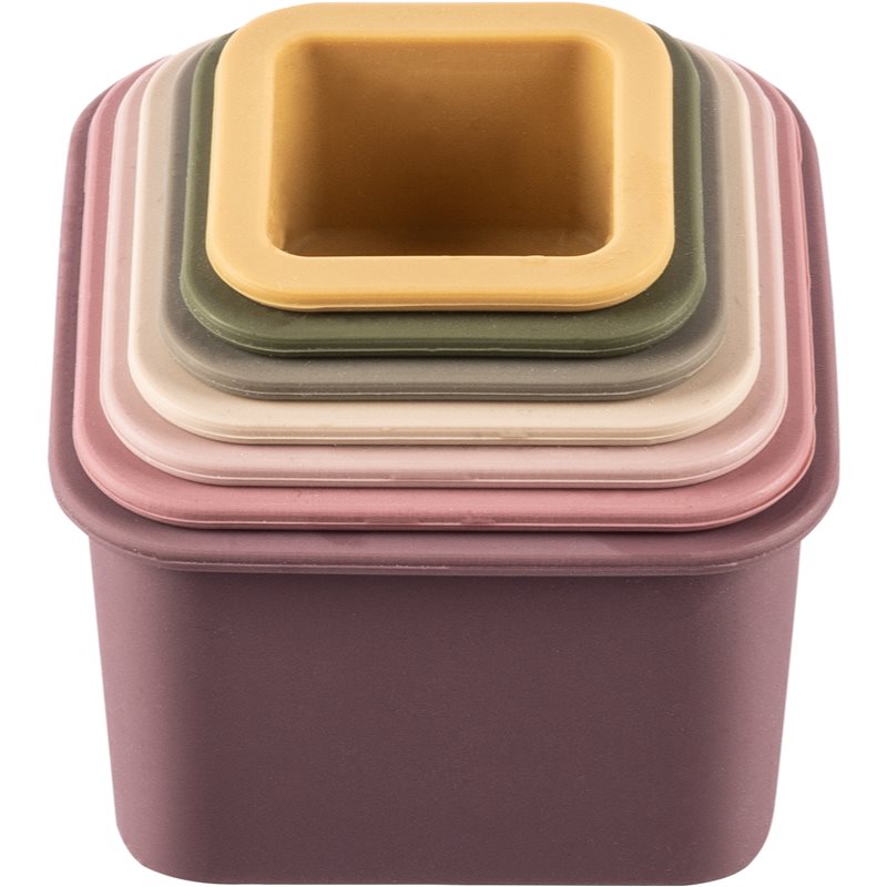 Zopa Silicone Stacking Cups egymásba rakható poharak Multicolor 6 m+ 7 db-Ár