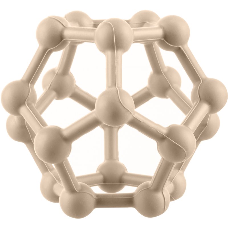 Zopa Silicone Teether Atom rágóka Sand Beige 1 db-Ár