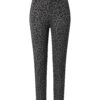 Zwillingsherz Leggings 'Grazia'  sötétszürke / fekete-hu