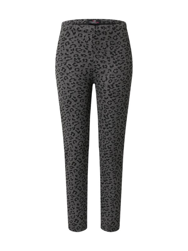 Zwillingsherz Leggings 'Grazia'  sötétszürke / fekete-hu