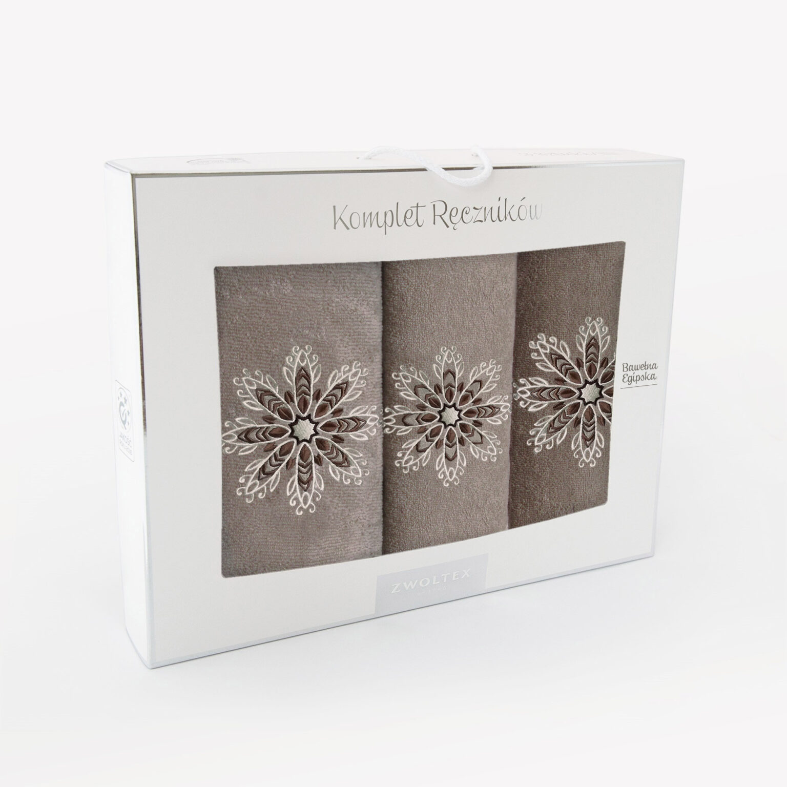 Zwoltex Unisex's Towel Set Rozeta