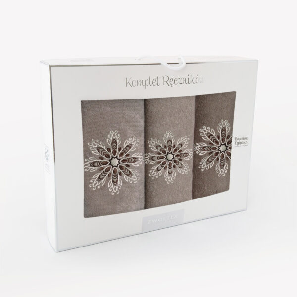 Zwoltex Unisex's Towel Set Rozeta