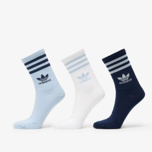 adidas 3 Stripes Crew Sock 3-Pack Wonder Blue/ Night Indigo/ White L-alacsony-ár