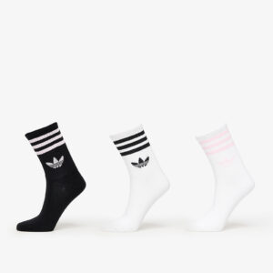 adidas 3-Stripes Crew Socks 3-Pack White/ Night Indigo/ White S-alacsony-ár