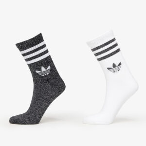 adidas 3-Stripes Glitter Crew Socks 2-Pack Black/ Lucid Red/ Lucid Blue S-alacsony-ár