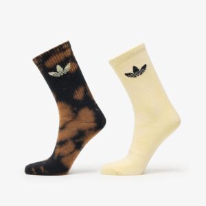 adidas Acid Wash Crew Socks 2-Pack Black/ Almost Yellow M-alacsony-ár