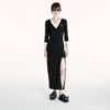 adidas Adicolor Classics 3-Stripes Maxi Dress Black S-alacsony-ár
