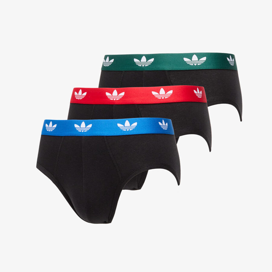 adidas Comfort Brief Cotton Brief 3-Pack Black M-alacsony-ár