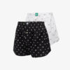adidas Comfort Core Cotton Icon Woven Boxers 2-Pack Multicolor M-alacsony-ár