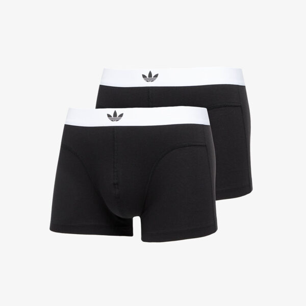 adidas Comfort Flex Cotton - Body Lines Trunk 2-Pack Black S-alacsony-ár