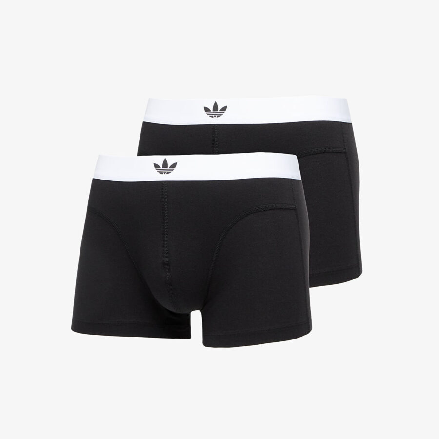 adidas Comfort Flex Cotton - Body Lines Trunk 2-Pack Black S-alacsony-ár