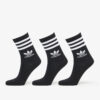 adidas Crew Sock 3-pack Black M-alacsony-ár