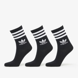 adidas Crew Sock 3-pack Black M-alacsony-ár