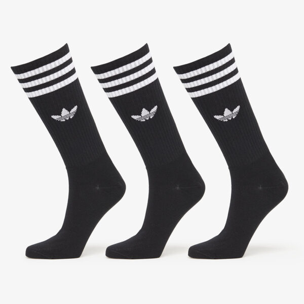 adidas High Crew Sock 3-pack Black S-alacsony-ár