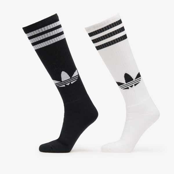 adidas Knee Sock 2-Pack White/ Black M-alacsony-ár
