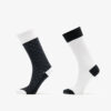 adidas Monogram Crew Socks 2-Pack Black/ White M-alacsony-ár