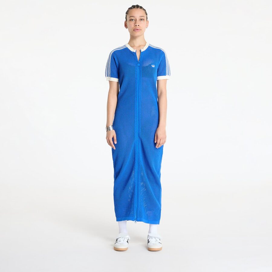 adidas Originals Premium Crochet Dress Blue/ Blue XS-alacsony-ár