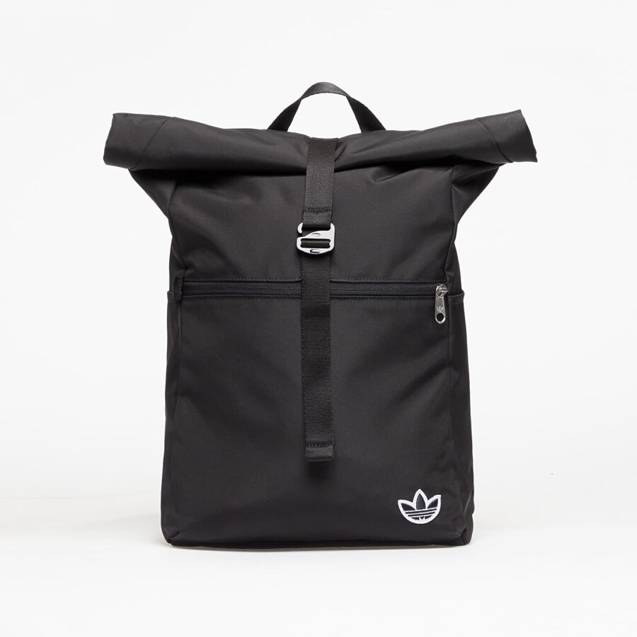 adidas Originals Premium Essential Rolltop Backpack Black 23 l-alacsony-ár