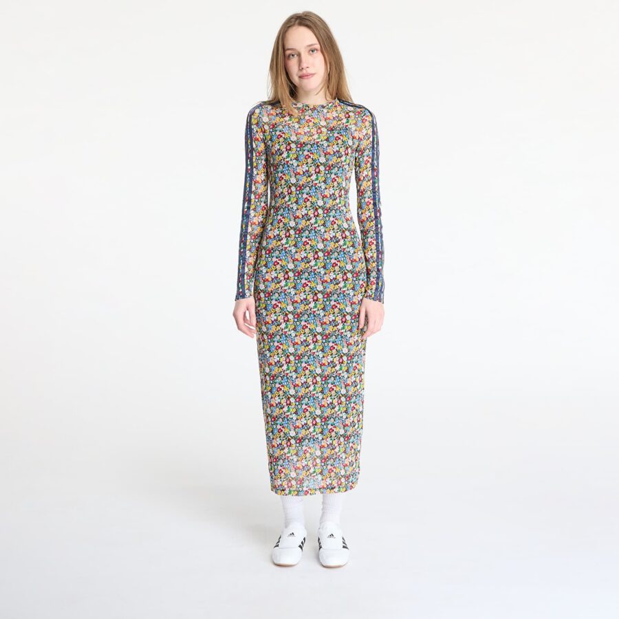adidas Originals X Liberty London Maxi Dress Multicolor/ Night Indigo XS-alacsony-ár