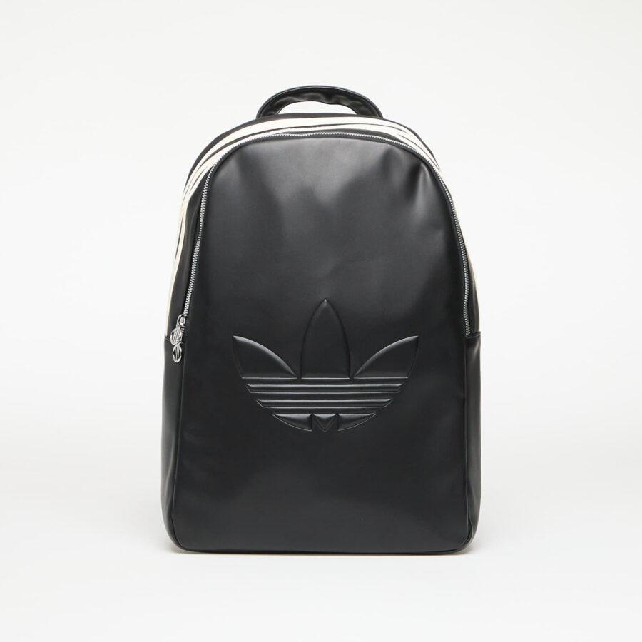 adidas Polyurethane Outline Trefoil Backpack Black 21