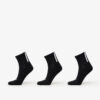 adidas Quarter 3 Back Stripes Socks 3-Pack Black/ White M-alacsony-ár