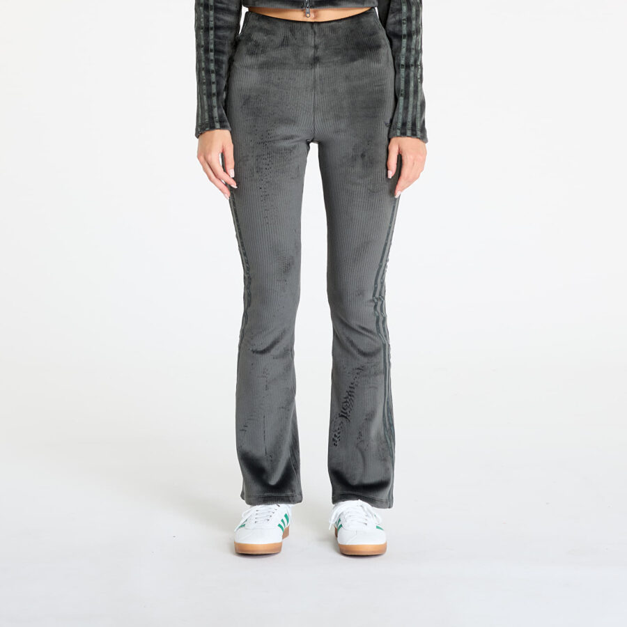 adidas Rib Flrd Leggings Carbon L-alacsony-ár