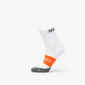 adidas Terrex Agravic Heat.Rdy Trail Running Crew Socks White/ Black/ Impact Orange XL-alacsony-ár