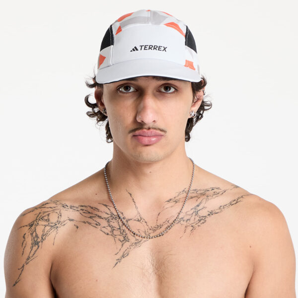 adidas Terrex Climacool 5Panel Graphic Cap White/ Semi Impact Orange/ Black M-alacsony-ár