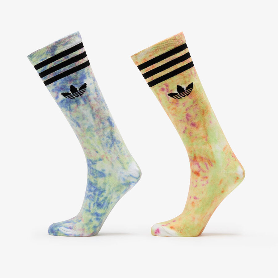adidas Tie-Dyed High Crew Socks 2-Pack Multicolor XL-alacsony-ár