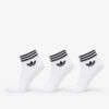 adidas Trefoil Ankle Socks 3-Pack White/ Black 35-38-alacsony-ár