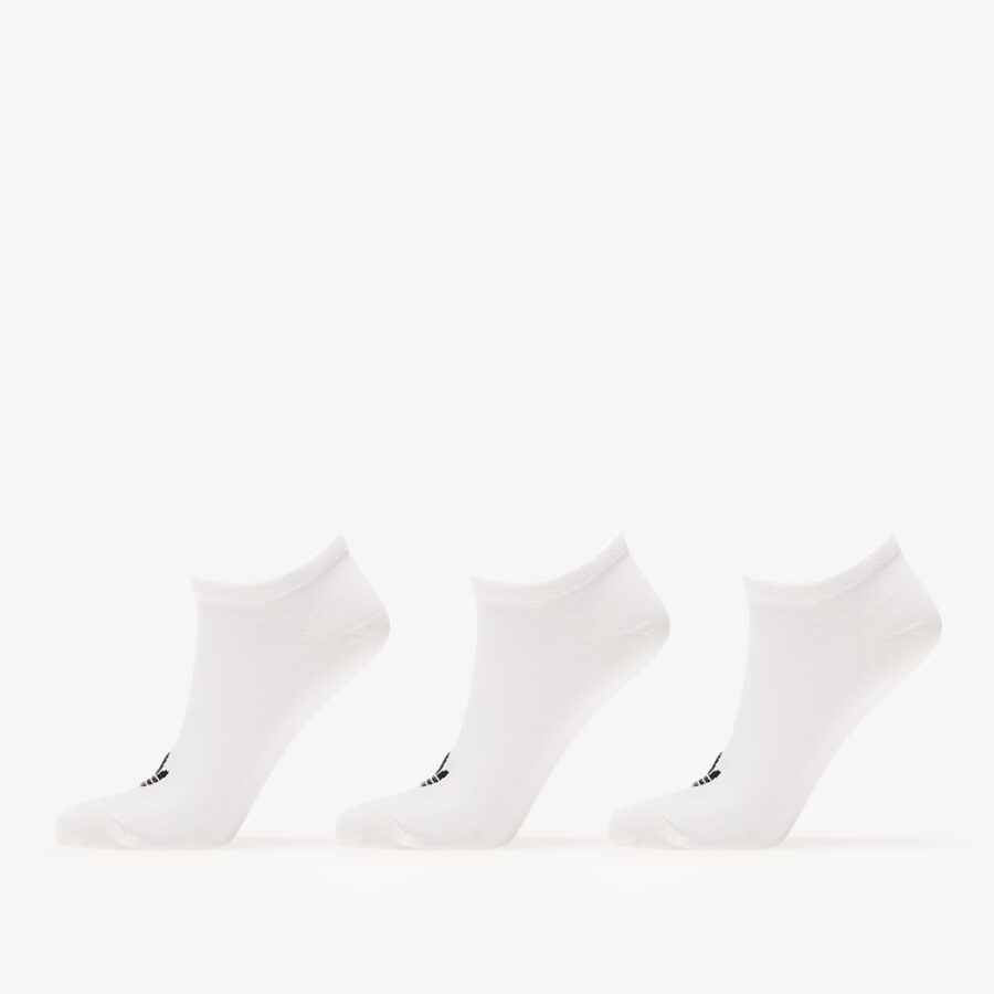 adidas Trefoil Liner Socks 3-Pack White 43-46-alacsony-ár