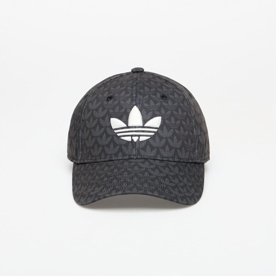 adidas Trefoil Monogram Cap Black/ Cloud White S-alacsony-ár