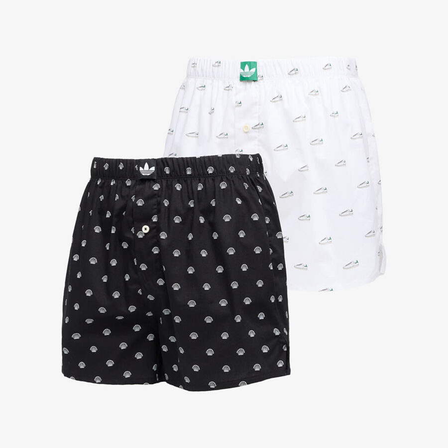 adidas Woven Boxer 2-Pack Black/ White S-alacsony-ár