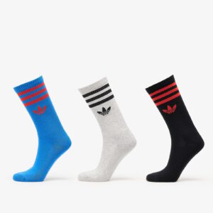 adidas x 100 Thieves Socks 3-Pack Black/ Black/ Medium Grey Heather M-alacsony-ár