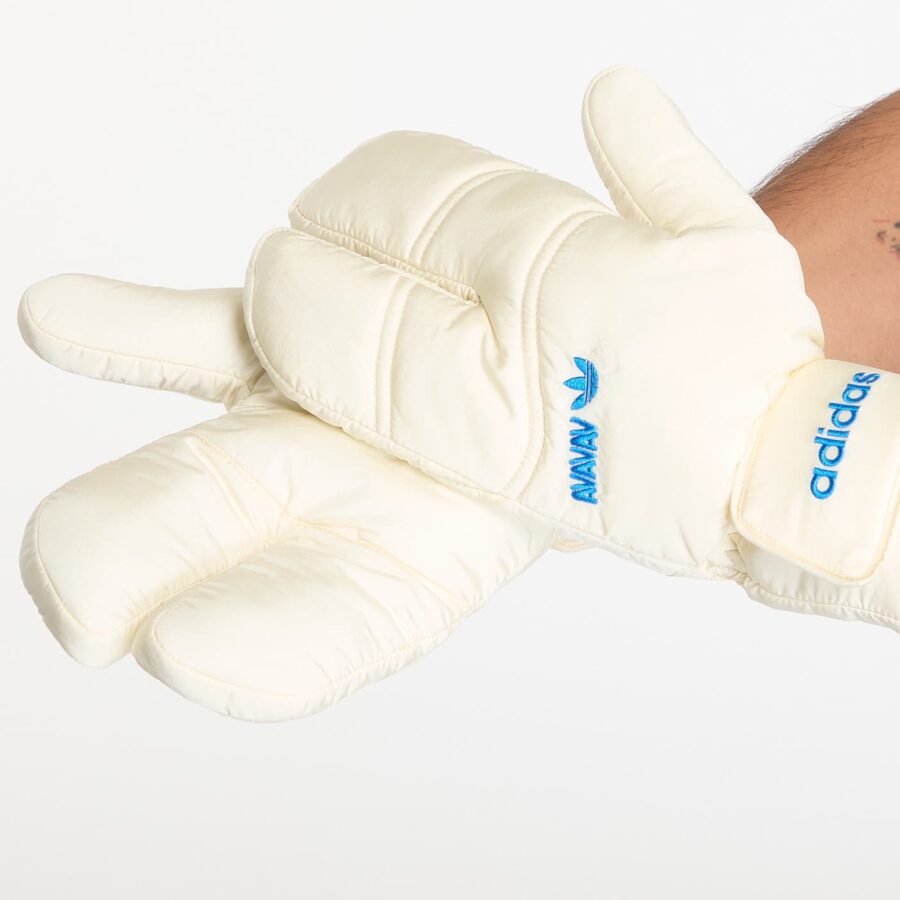 adidas x AVAVAV Three Finger Gloves Cream White M-alacsony-ár