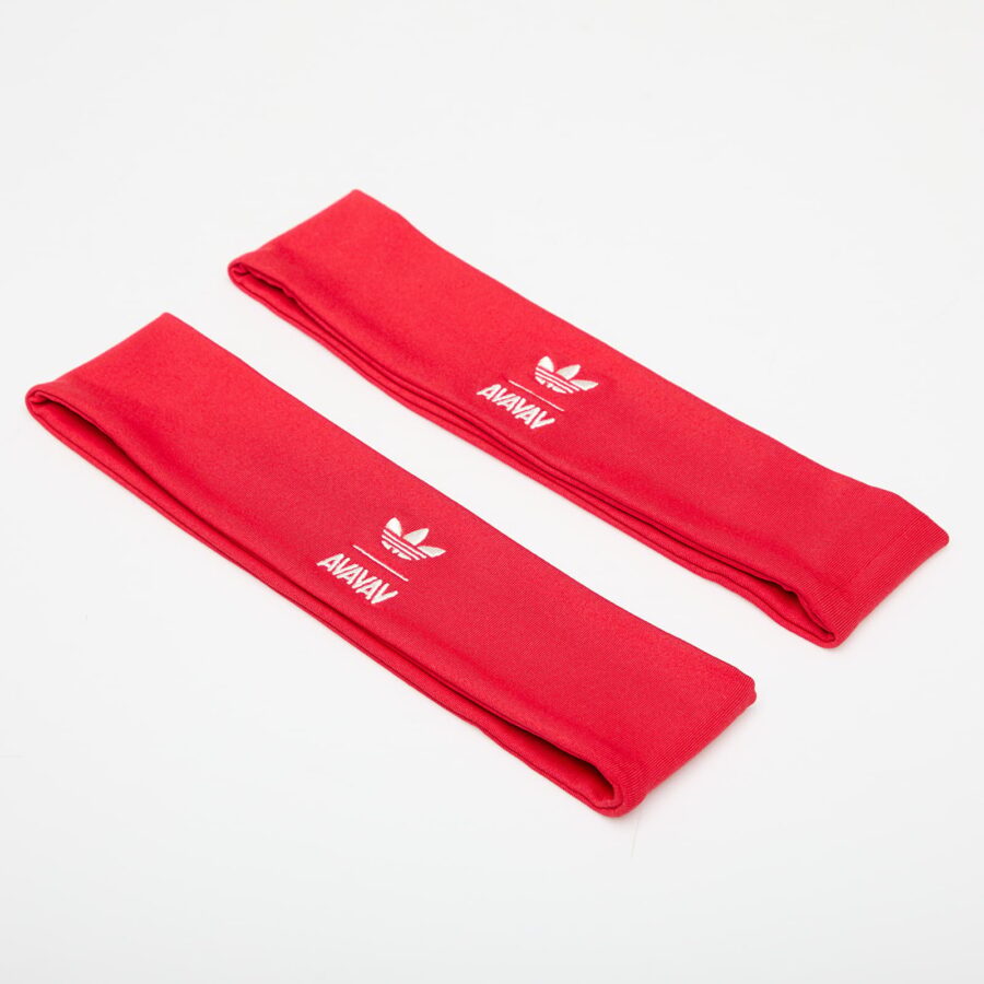 adidas x Avavav Headband Set Red/ Better Scarlet/ Cream White OSFM-alacsony-ár