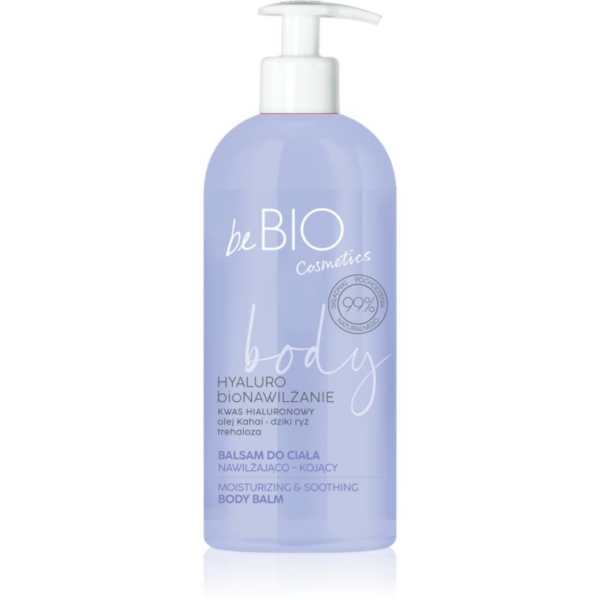 beBIO Hyaluro bioMoisture intenzív hidratáló testbalzsam a nagyon száraz bőrre 350 ml-Ár
