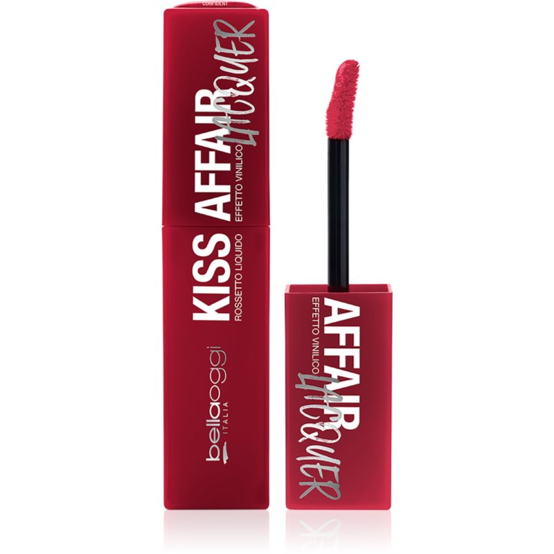 bellaoggi Kiss Affair Lacquer hosszantartó folyékony rúzs árnyalat Confident 3