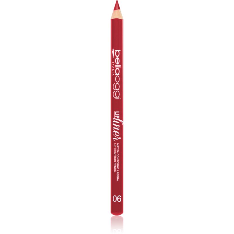bellaoggi Lip Liner szájkontúrceruza árnyalat Red 06 1
