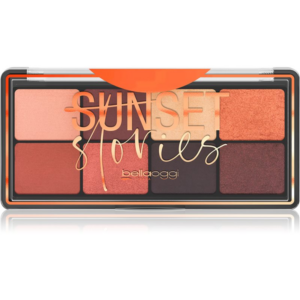 bellaoggi Sunset Stories paletta szemhéjpúder 8 szín árnyalat Deep Nude 9.5 g-Ár