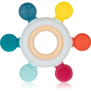 canpol babies Teethers Wood-Silicone Rudder rágóka 1 db-Ár