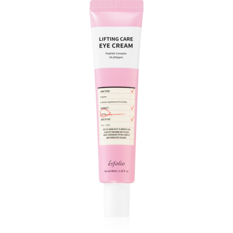 esfolio Lifting Care liftinges szemkrém kollagénnel 40 ml-Ár