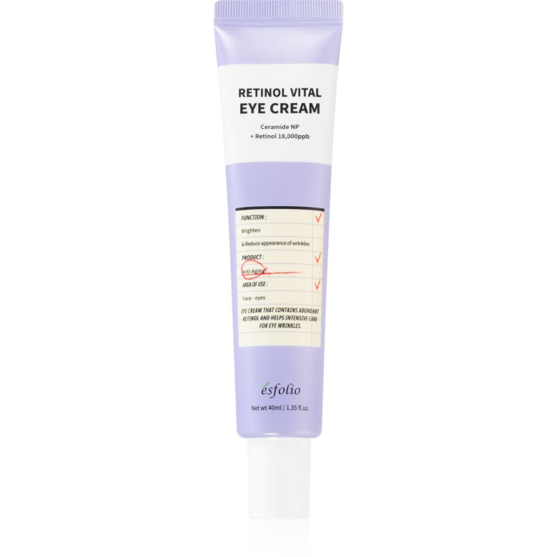 esfolio Retinol Vital szemránckrém retinollal 40 ml-Ár