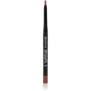 essence 8h Matte Comfort Matt ajakceruza hegyezővel árnyalat 02 Silky Hazelnut 0